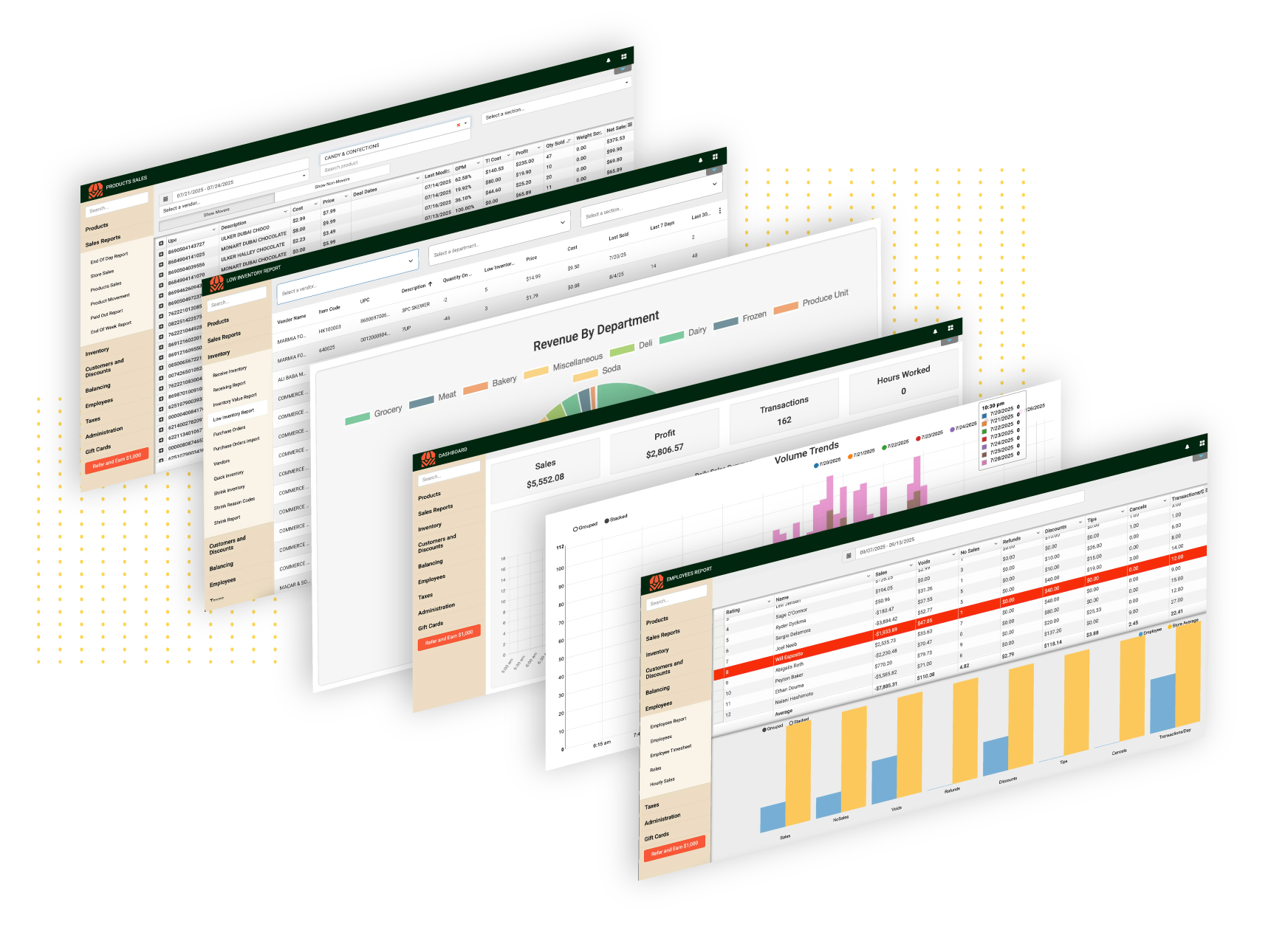 Multiple-screens