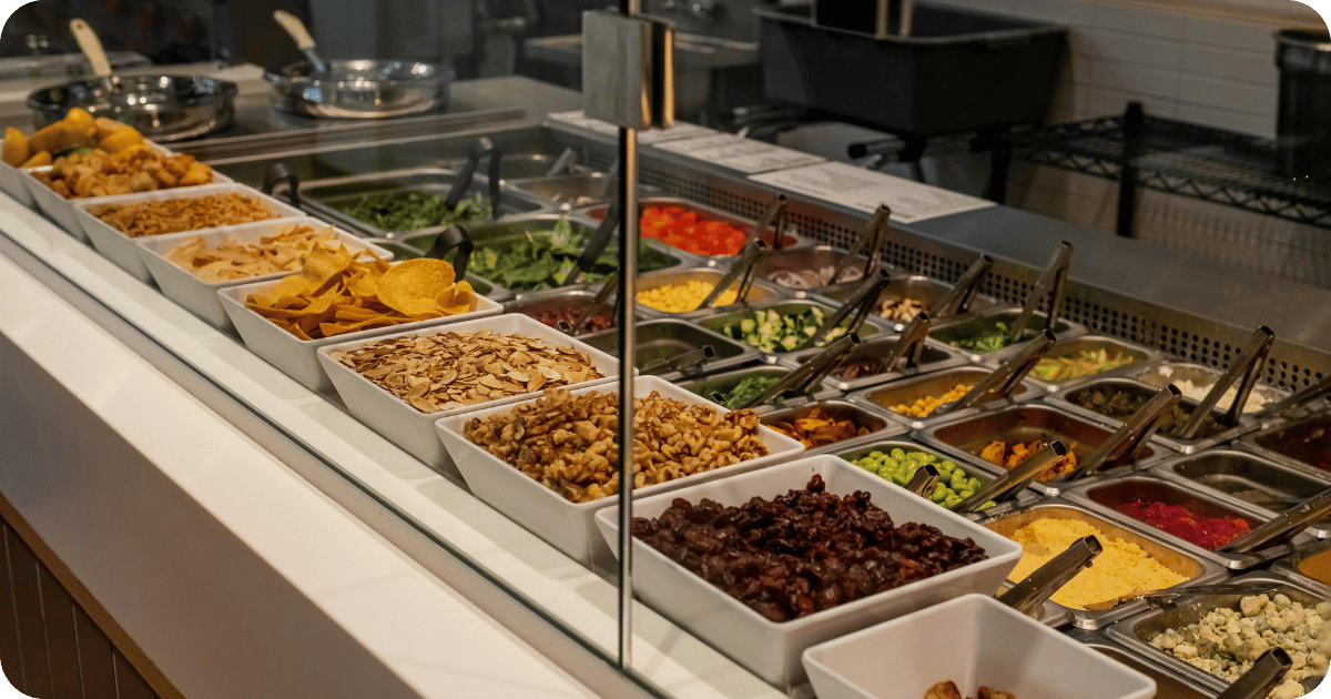 quick service food bar grocery store