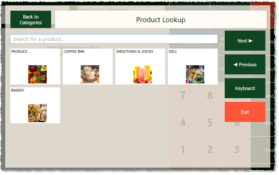 Customize your grocery POS front end to speed up item lookup | Markt POS