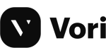 Vori Logo Black Horizontal Transparent